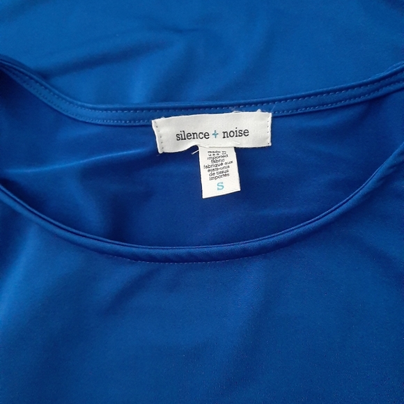 Silence + Noise blue dress - Picture 3 of 3